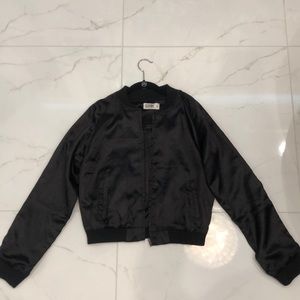 LF Satin Bomber Jacket